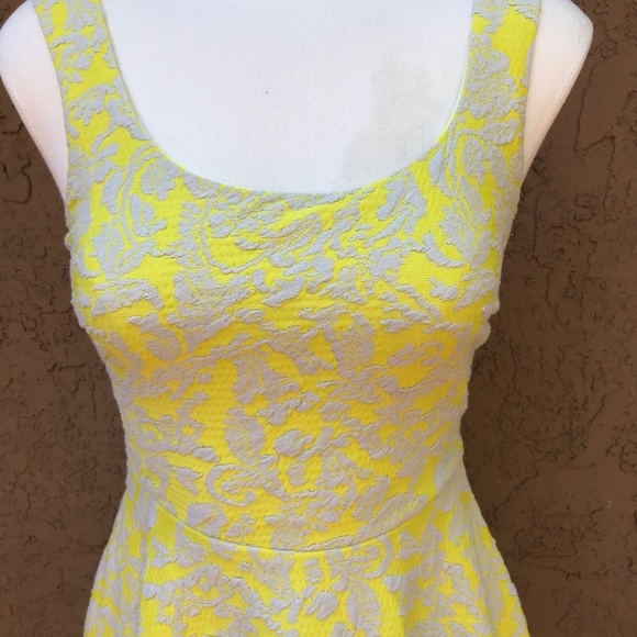 Stitch Fix yellow and gray dress - Picture 3 of 8